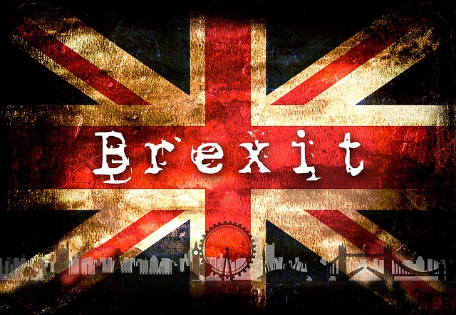 Britská vlajka a Brexit